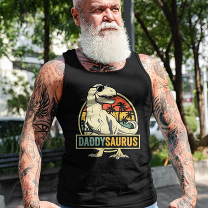 Best Dinosaur Lover Shirt, Funny Dinosaur UnisexT-Shirt/Hoodie/Sweatshirt HLT00 - Daddysaurus T Rex Dinosaur Daddy Saurus Family Matching T-Shirt