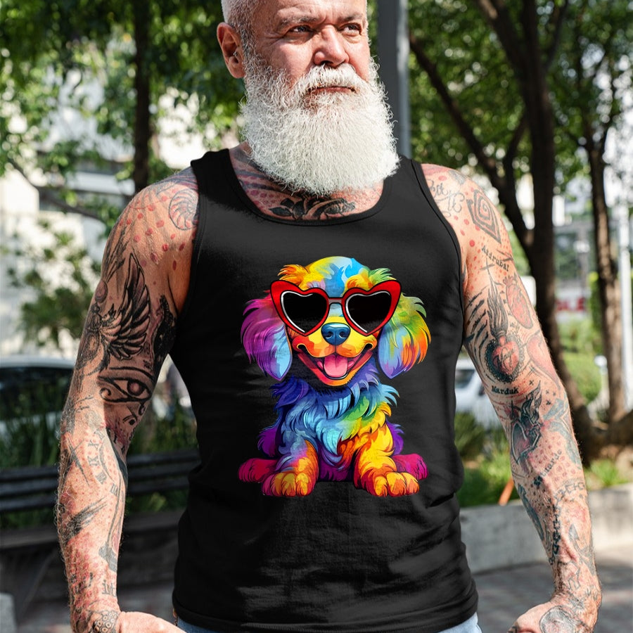Dog Love Shirt, Dog Lover Gift T-Shirt/Hoodie/Sweatshirt HLT00 - Rainbow LGBT Love Weiners Dogs Love Funny Gay Man Pride Fun T-Shirt