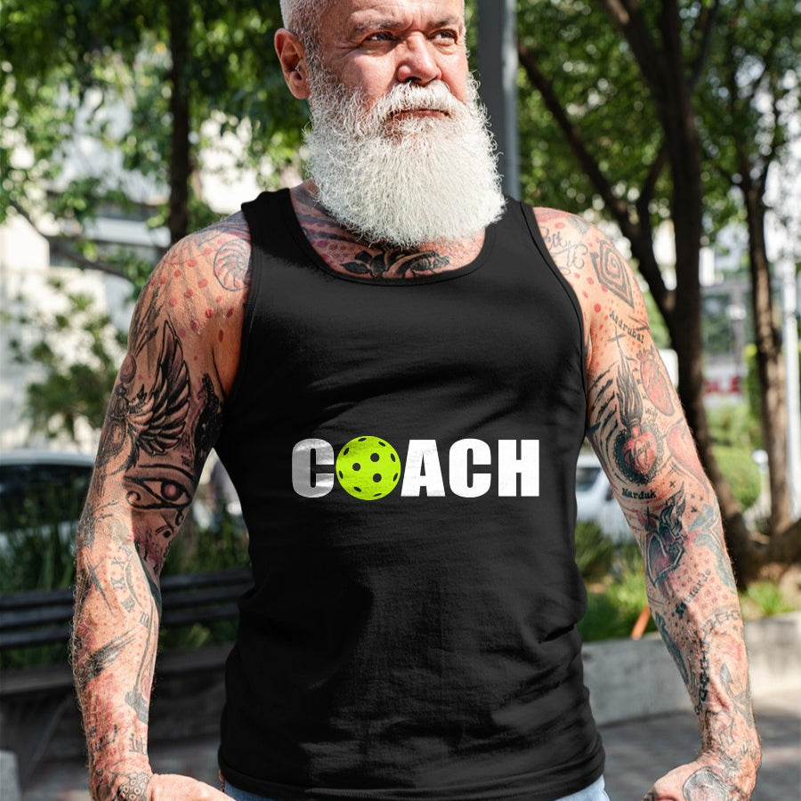 Funny Pickleball Shirt, Pickleball Lover Unisex T-Shirt/Hoodie/Sweatshirt HLT00 - Miftees Pickleball Tees Women_s Black Pickleball Coach T-Shirt