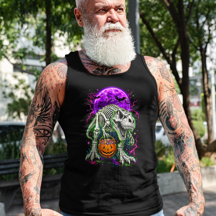 Best Dinosaur Lover Shirt, Funny Dinosaur UnisexT-Shirt/Hoodie/Sweatshirt HLT00 - Halloween Dinosaur Skeleton T Rex Boys Scary T-Shirt