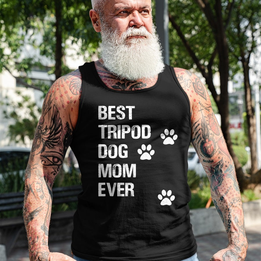 Dog Love Shirt, Dog Lover Gift T-Shirt/Hoodie/Sweatshirt HLT00 - Tripod 3 Legged Dog Owner Novelty Dog Mom T-Shirt