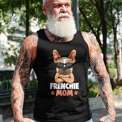 Dog Love Shirt, Dog Lover Gift T-Shirt/Hoodie/Sweatshirt HLT00 - Frenchie Mom French Bulldog Dog Womens T-Shirt