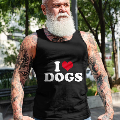 Dog Love Shirt, Dog Lover Gift T-Shirt/Hoodie/Sweatshirt HLT00 - I Love Dogs T-Shirt (1)