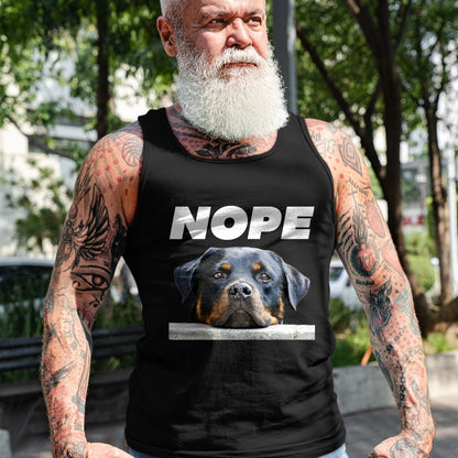 Dog Love Shirt, Dog Lover Gift T-Shirt/Hoodie/Sweatshirt HLT00 - Rotweiller Nope Rottie Face Not Today Love My Rottweiler Dog T-Shirt