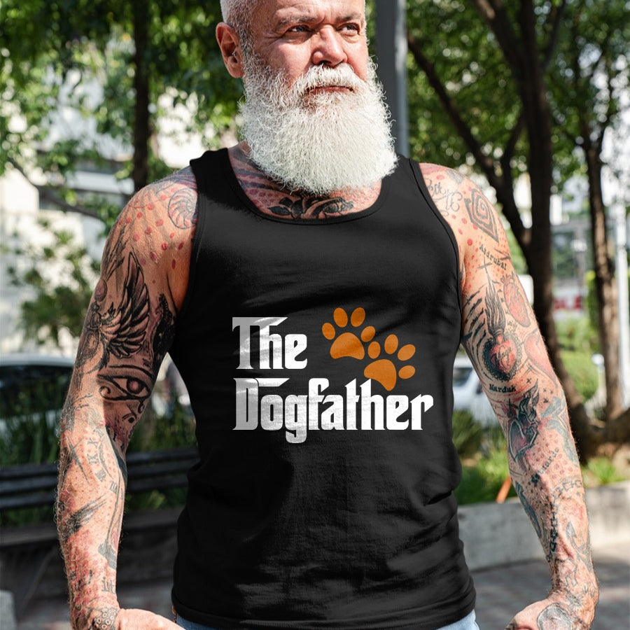 Dog Love Shirt, Dog Lover Gift T-Shirt/Hoodie/Sweatshirt HLT00 - Cool Dog Dad Dog Father Shirt The DogFather T-Shirt T-Shirt