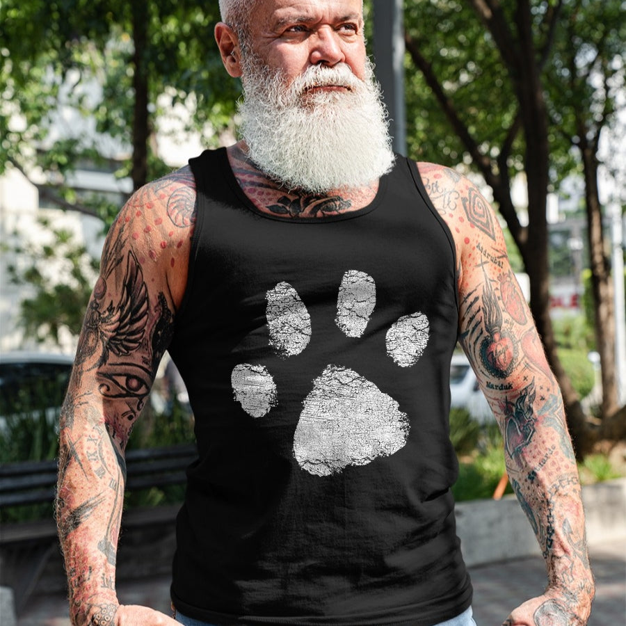 Dog Love Shirt, Dog Lover Gift T-Shirt/Hoodie/Sweatshirt HLT00 - Dog Lovers Long Sleeve Shirt Women Men Paw Print Dog Mom Long Sleeve T-Shirt