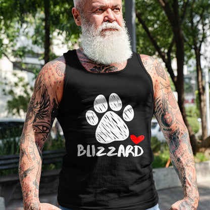 Dog Love Shirt, Dog Lover Gift T-Shirt/Hoodie/Sweatshirt HLT00 - Blizzard Puppy Love Doggy Parent Blizzard Pet Dog name Paw T-Shirt