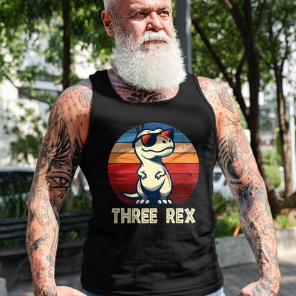 Best Dinosaur Lover Shirt, Funny Dinosaur UnisexT-Shirt/Hoodie/Sweatshirt HLT00 - 3 Rex Dinosaur 3rd Birthday Boy Girl Three Rex Birthday T-Shirt
