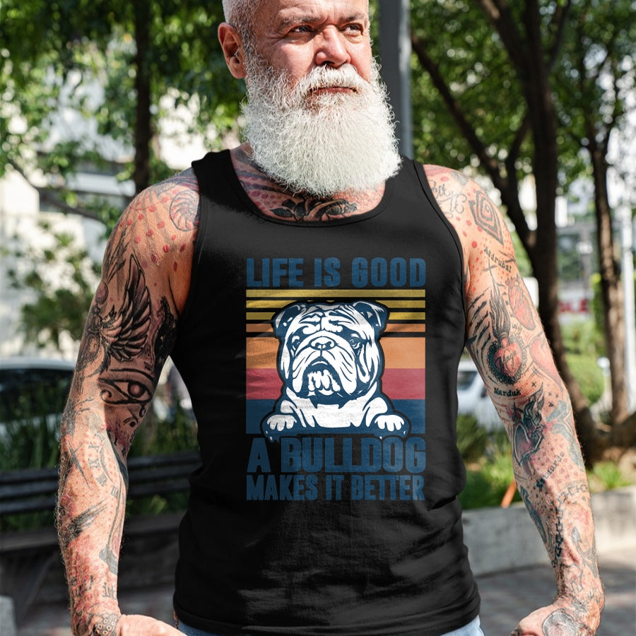 Dog Love Shirt, Dog Lover Gift T-Shirt/Hoodie/Sweatshirt HLT00 - Bulldog Gifts For Women Men Dog Dad Dog Mom English Bulldog T-Shirt
