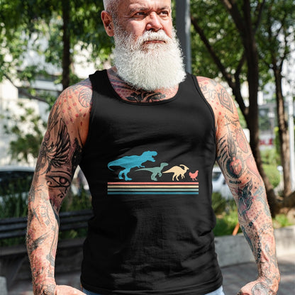 Best Dinosaur Lover Shirt, Funny Dinosaur UnisexT-Shirt/Hoodie/Sweatshirt HLT00 - Funny Vintage Dinosaur Evolution T-Rex Velociraptor Chicken T-Shirt
