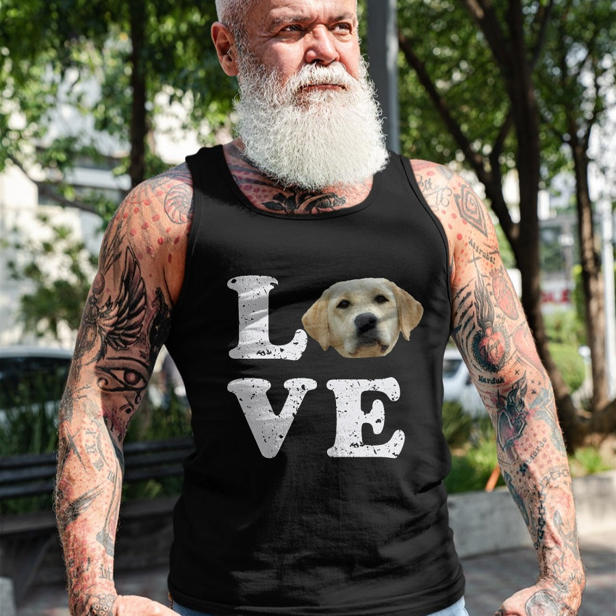 Dog Love Shirt, Dog Lover Gift T-Shirt/Hoodie/Sweatshirt HLT00 - I Love My Yellow Lab T-Shirt  Labrador Retriever Dog Tee T-Shirt