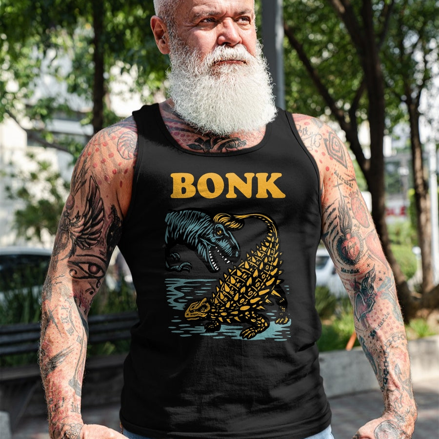 Best Dinosaur Lover Shirt, Funny Dinosaur UnisexT-Shirt/Hoodie/Sweatshirt HLT00 - Bonk Dinosaur Funny Prehistoric Humor Design T-Shirt