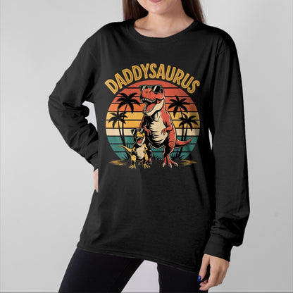Best Dinosaur Lover Shirt, Funny Dinosaur UnisexT-Shirt/Hoodie/Sweatshirt HLT00 - Daddysaurus Dinosaur Design for Father_s Day T-Shirt