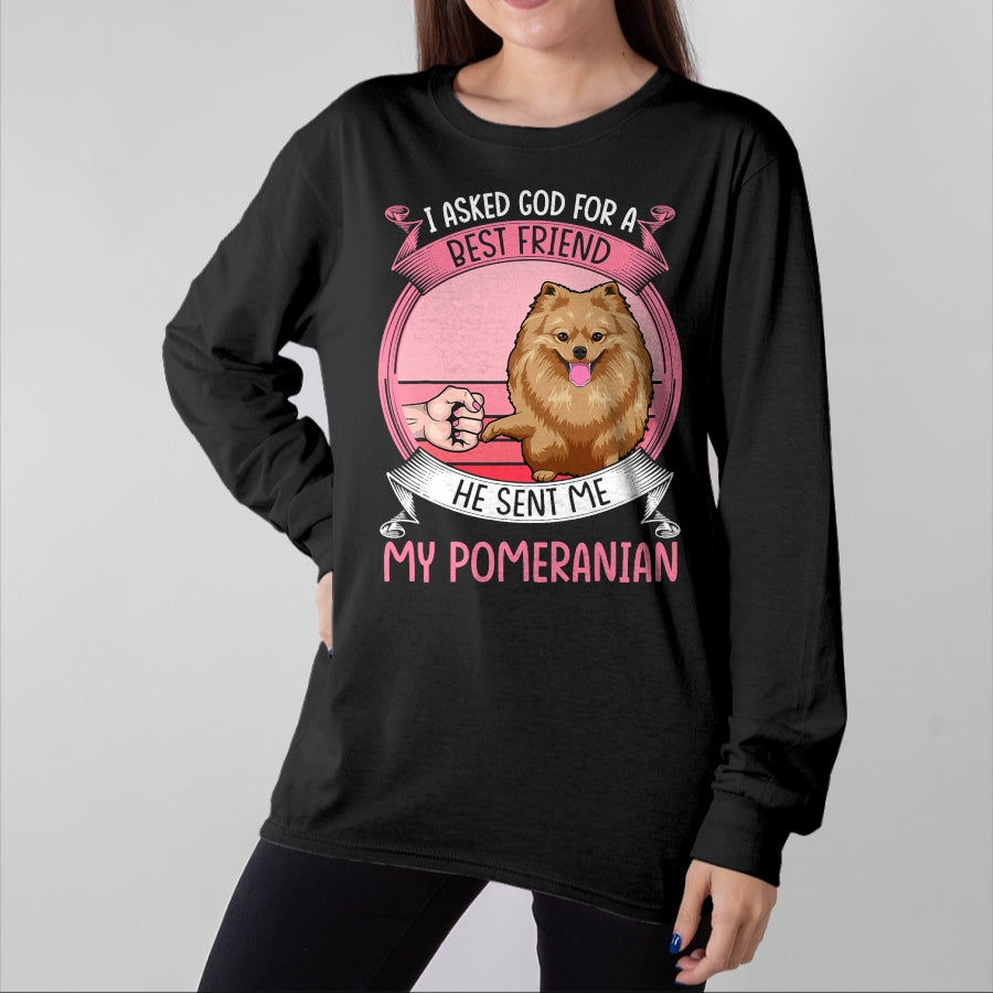Dog Love Shirt, Dog Lover Gift T-Shirt/Hoodie/Sweatshirt HLT00 - Pomeranian Mom Dog Apparel Pom Dog Lovers for Women T-Shirt