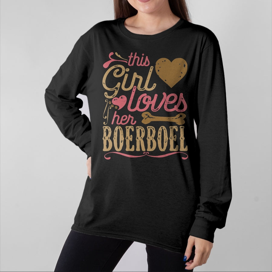 Dog Love Shirt, Dog Lover Gift T-Shirt/Hoodie/Sweatshirt HLT00 - Boerboel Shirt - Dog Lover Tshirt Gift Dogs Tee T-Shirt