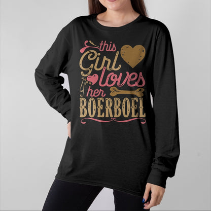 Dog Love Shirt, Dog Lover Gift T-Shirt/Hoodie/Sweatshirt HLT00 - Boerboel Shirt - Dog Lover Tshirt Gift Dogs Tee T-Shirt