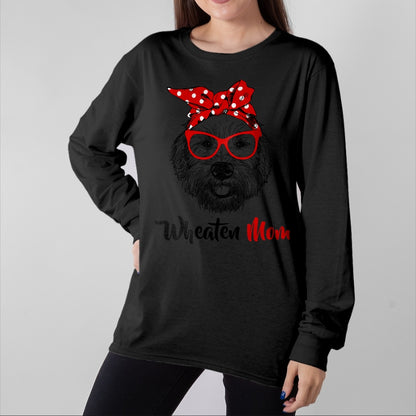 Dog Love Shirt, Dog Lover Gift T-Shirt/Hoodie/Sweatshirt HLT00 - Wheaten Terrier Mom Mama Dog T-Shirt