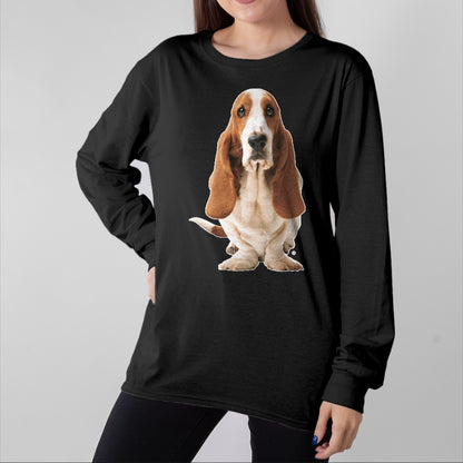 Dog Love Shirt, Dog Lover Gift T-Shirt/Hoodie/Sweatshirt HLT00 - Basset Hound Dog T Shirt I Love Like Basset Hound T-Shirt