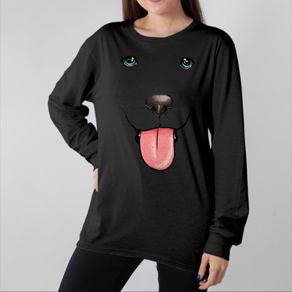 Dog Love Shirt, Dog Lover Gift T-Shirt/Hoodie/Sweatshirt HLT00 - Labrador Face Lab Dog Costume I Love My Labrador T-Shirt