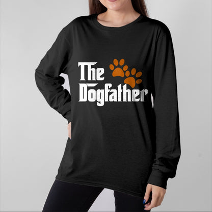 Dog Love Shirt, Dog Lover Gift T-Shirt/Hoodie/Sweatshirt HLT00 - Cool Dog Dad Dog Father Shirt The DogFather T-Shirt T-Shirt