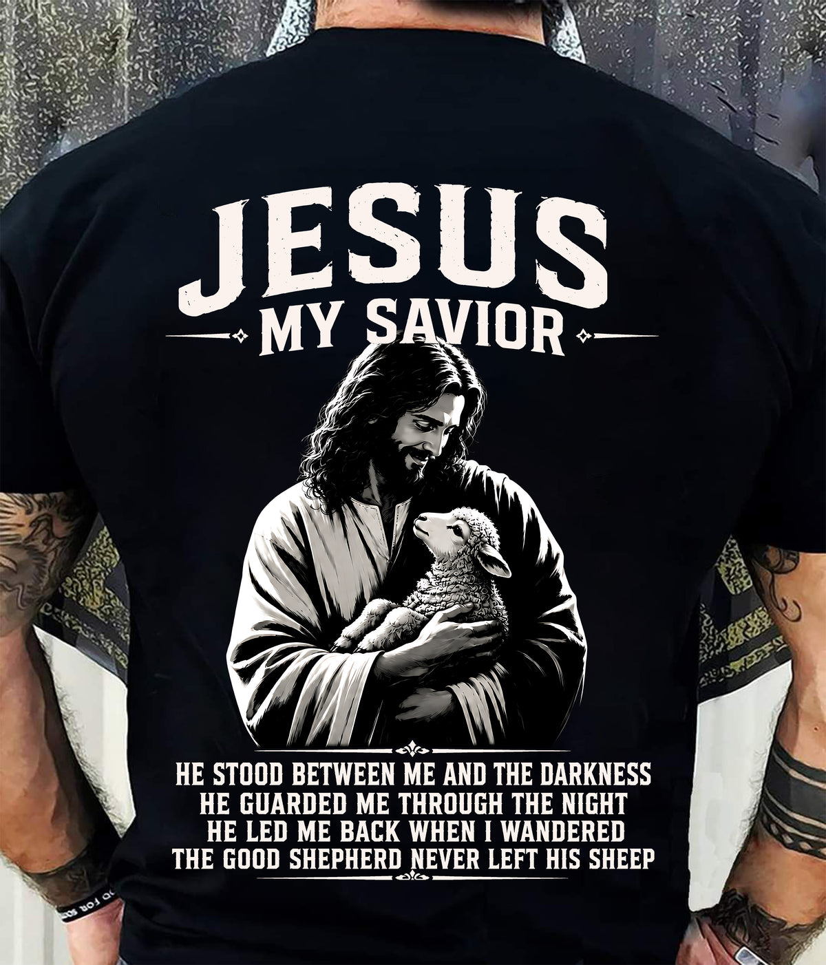 JESUS MY SAVIOR  - SHIRTS FOR MENS- TOBY00 (SKU2608-375)