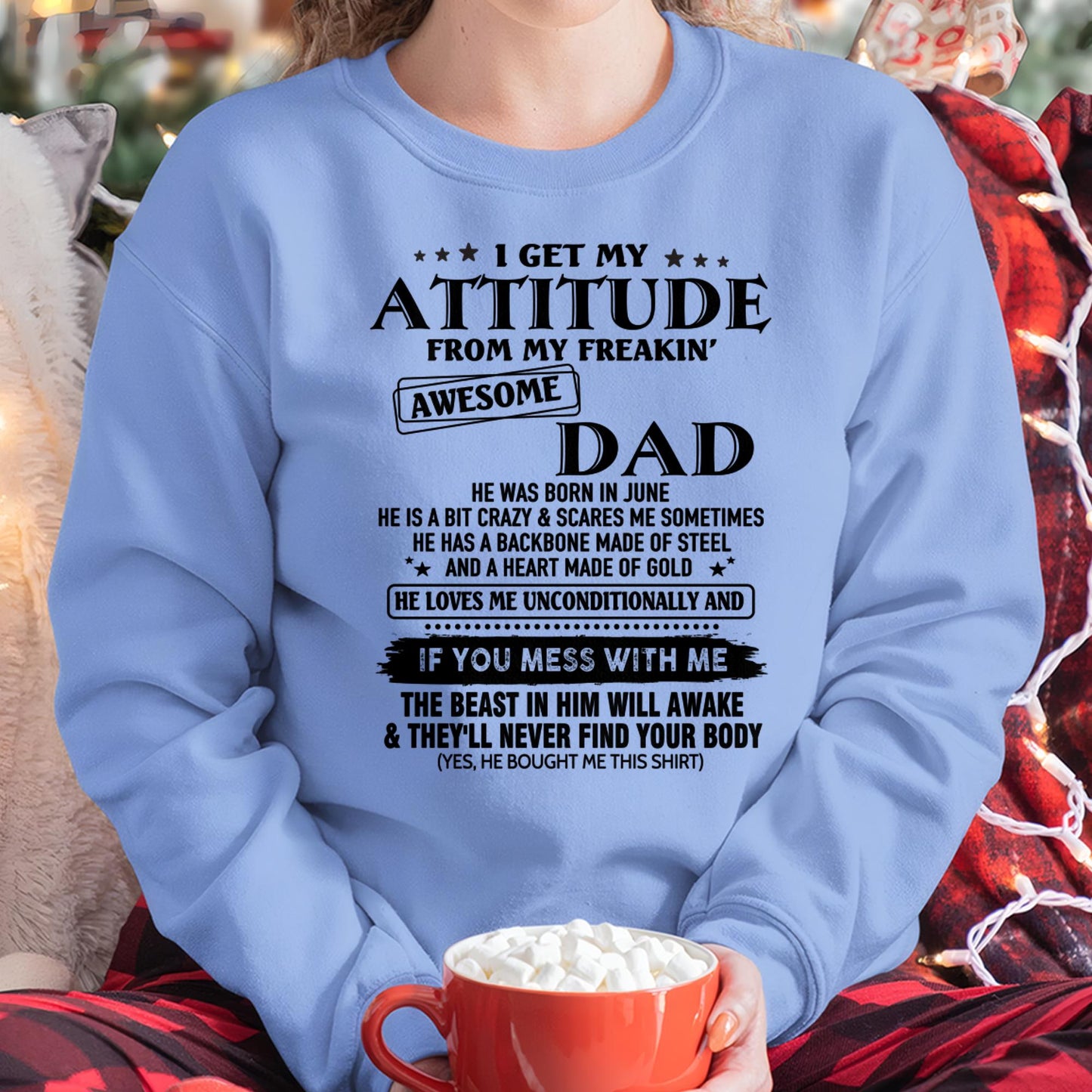 June - Gift For Son and Daughter From Dad - TOBY06 - (SKU-TDADC-06)