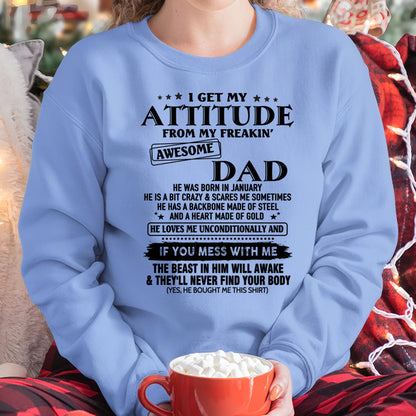January - Gift For Son and Daughter From Dad - XUAN01 - (SKU-TDADC-01)