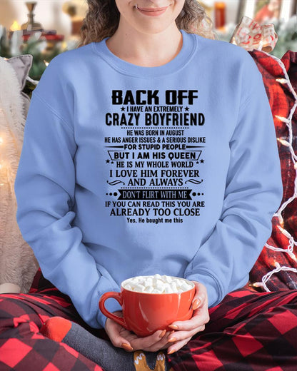 August - Back Off I Have An Extremely Crazy Boyfriend - TOBY08 (SKUT-BACKOFF-08)