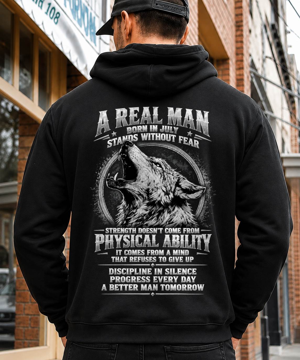 STRENGTH DOESN'T COME FROM PHYSICAL ABILITY - SHIRTS FOR MEN - TOBY07 (SKU2609-71-07)