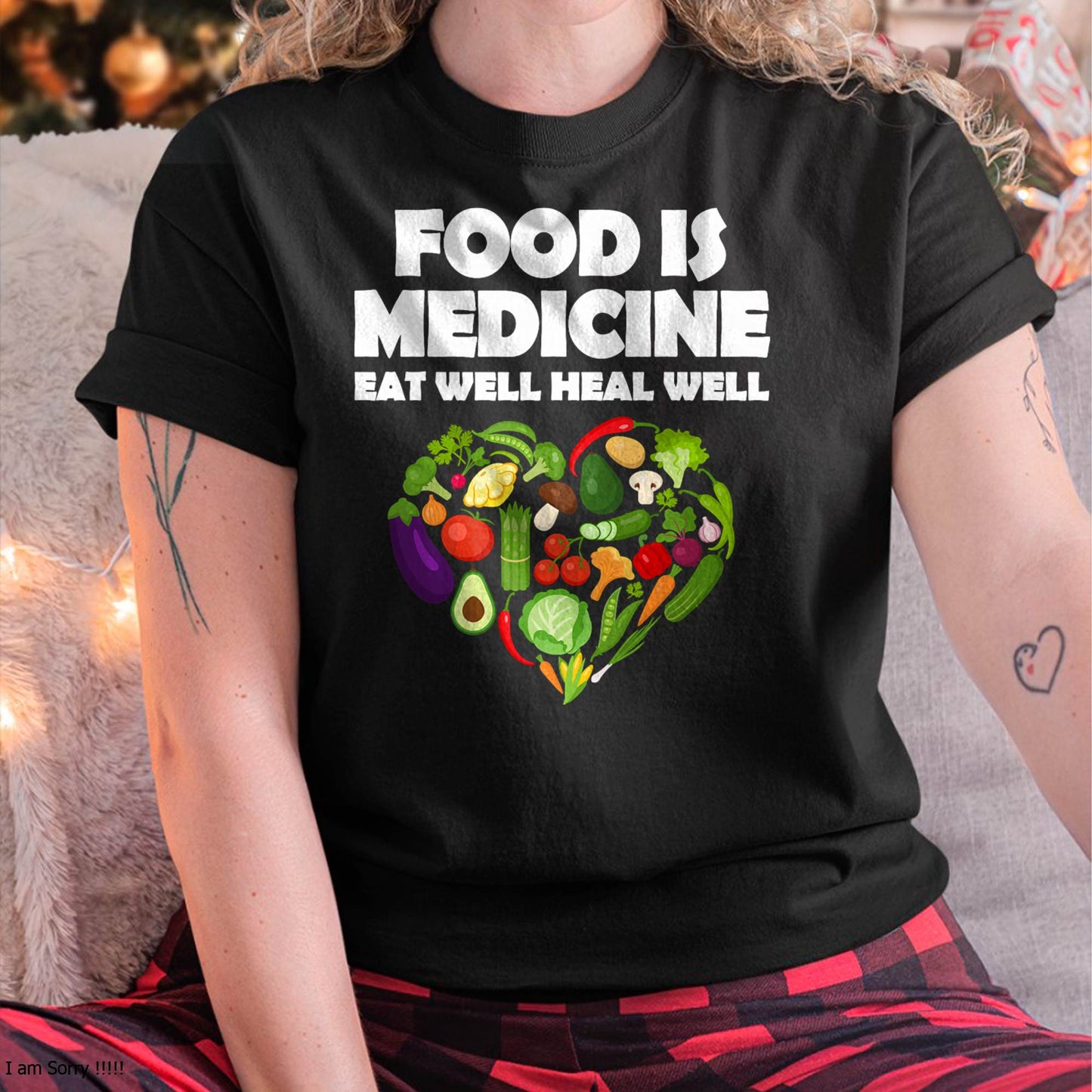 EAT MEDICINE EAT WELL HEAL WELL - SHIRTS FOR WOMEN - TOBY00 (SKU4837-05)