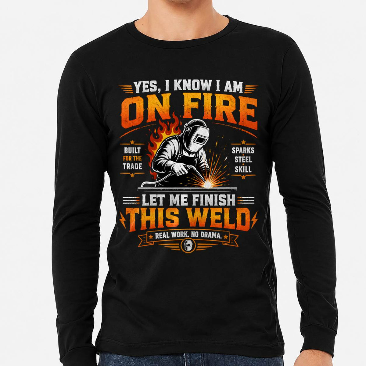 REAL WORK. NO DRAMA - SHIRTS FOR MENS - TOBY00 (SKU2608-466)