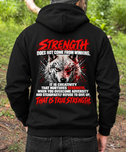 ANIMAL WOLF - STRENGTH DOESN'T COME FROM WINNING - TOBY00 (SKU2609-248)