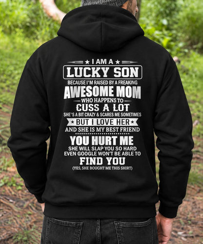 I'm Lucky Son - Special gift for your Som From Mom - TOBY00 (SKU2609-163-00)