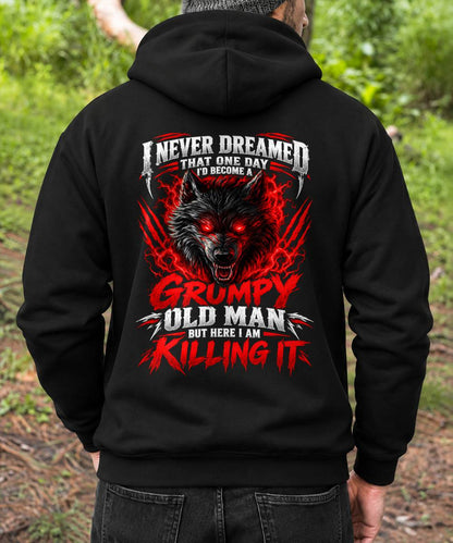 ANIMAL WOLF - THAT ONE DAY I'D BECOME A GRUMPY OLD MAN - TOBY00 (SKU2609-296)