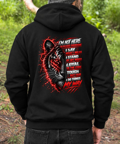 ANIMAL TIGER - A REAL MAN STANDS WITHOUT FEAR - TOBY00 (SKU2609-208)