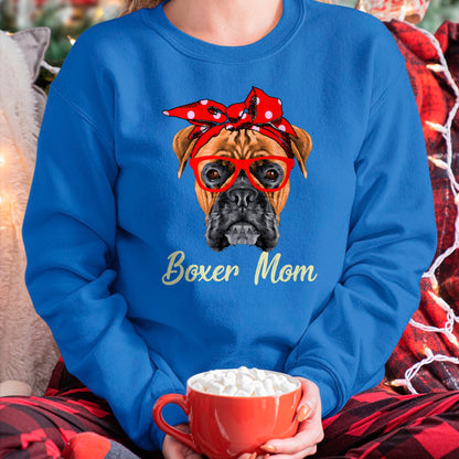 Dog Love Shirt, Dog Lover Gift T-Shirt/Hoodie/Sweatshirt HLT00 - Boxer Mom Dogs Mothers Day Dog Lovers Gifts For Women T-Shirt