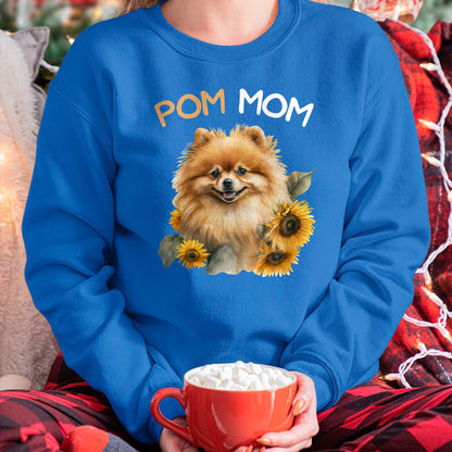 Dog Love Shirt, Dog Lover Gift T-Shirt/Hoodie/Sweatshirt HLT00 -Pomeranian Mom Pom Dog Mama T-Shirt