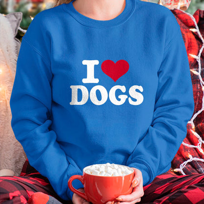 Dog Love Shirt, Dog Lover Gift T-Shirt/Hoodie/Sweatshirt HLT00 - I love dogs T-Shirt