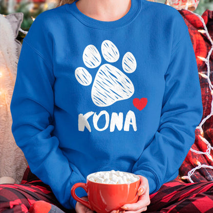 Dog Love Shirt, Dog Lover Gift T-Shirt/Hoodie/Sweatshirt HLT00 - Kona My Dog Kona I love My Dog Kona Puppy Love Dog Lover T-Shirt