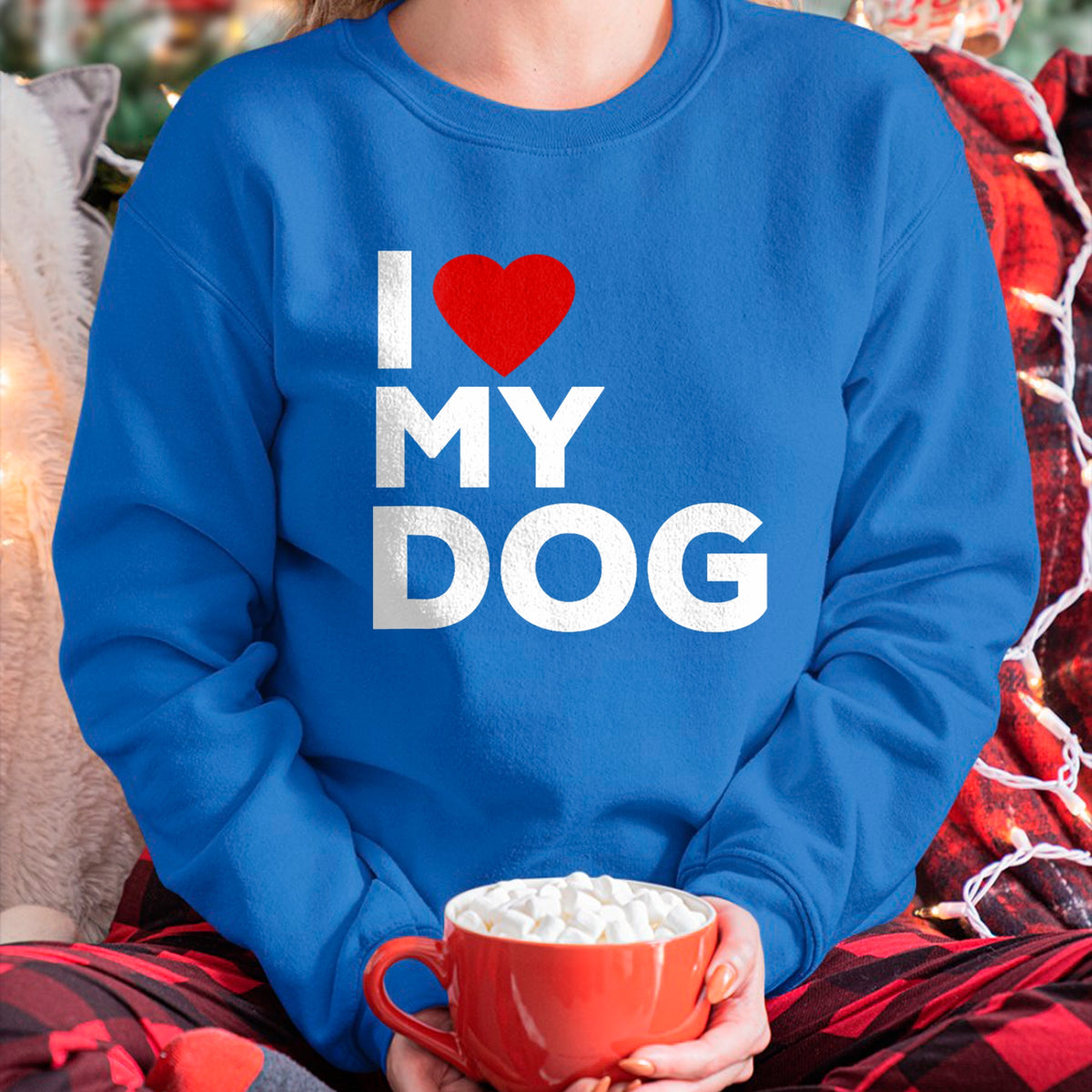 Dog Love Shirt, Dog Lover Gift T-Shirt/Hoodie/Sweatshirt HLT00 - I Love My Dog Tshirt for Dog Lovers with Heart T-Shirt
