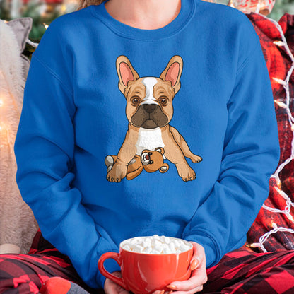 Dog Love Shirt, Dog Lover Gift T-Shirt/Hoodie/Sweatshirt HLT00 - French Bulldog Frenchie Love Cute Dog Mom Funny Girls T-Shirt
