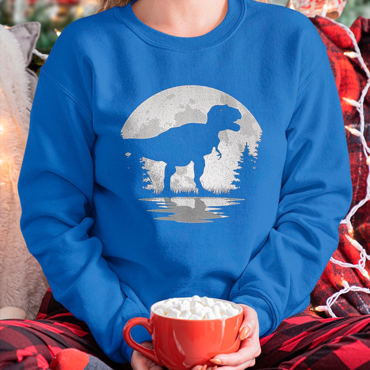 Best Dinosaur Lover Shirt, Funny Dinosaur UnisexT-Shirt/Hoodie/Sweatshirt HLT00 - Dinosaur Moon Vintage T-Rex Dino Lover Men Women Kids T-Shirt, Men, Black, 3X-Large