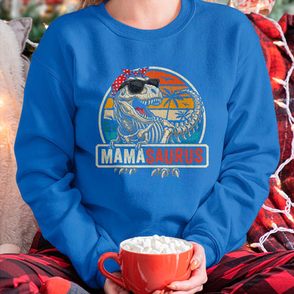 Best Dinosaur Lover Shirt, Funny Dinosaur UnisexT-Shirt/Hoodie/Sweatshirt HLT00 - Funny Mom Mamasaurus Skeleton T Rex Dinosaur T-Shirt