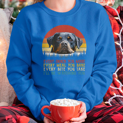 Dog Love Shirt, Dog Lover Gift T-Shirt/Hoodie/Sweatshirt HLT00 - Every Snack You Make Dog Shirt Rottie Mom Cute Rottweiler T-Shirt