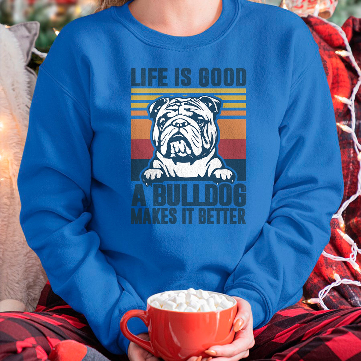 Dog Love Shirt, Dog Lover Gift T-Shirt/Hoodie/Sweatshirt HLT00 - Bulldog Gifts For Women Men Dog Dad Dog Mom English Bulldog T-Shirt