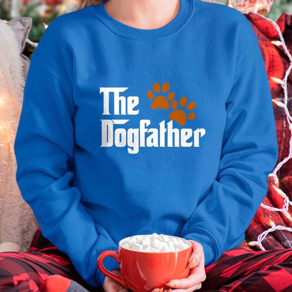 Dog Love Shirt, Dog Lover Gift T-Shirt/Hoodie/Sweatshirt HLT00 - Cool Dog Dad Dog Father Shirt The DogFather T-Shirt T-Shirt