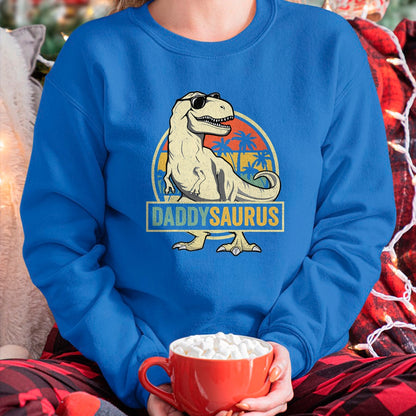 Best Dinosaur Lover Shirt, Funny Dinosaur UnisexT-Shirt/Hoodie/Sweatshirt HLT00 - Daddysaurus T Rex Dinosaur Daddy Saurus Family Matching T-Shirt