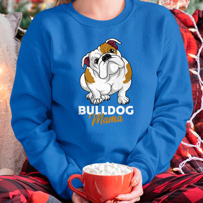 Dog Love Shirt, Dog Lover Gift T-Shirt/Hoodie/Sweatshirt HLT00 - English Bulldog Mama Cute Bully Dog Mom Funny Womens Gift T-Shirt