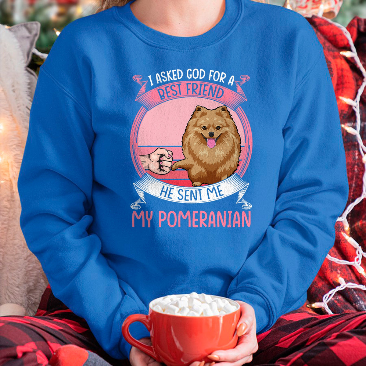 Dog Love Shirt, Dog Lover Gift T-Shirt/Hoodie/Sweatshirt HLT00 - Pomeranian Mom Dog Apparel Pom Dog Lovers for Women T-Shirt