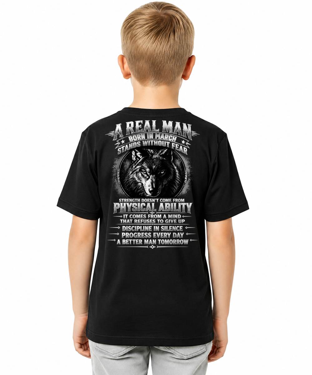 STRENGTH DOESN'T COME FROM PHYSICAL ABILITY - SHIRTS FOR MEN - TOBY03 (SKU2609-70-03)